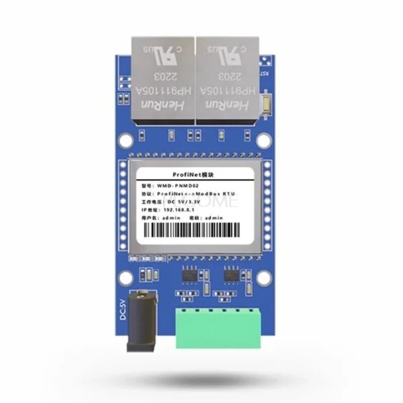 Конвертер протокола Profinet в Modbus RTU или модуль TCP, плата PN Audo GSD, with base board, PN to Modbus RTU