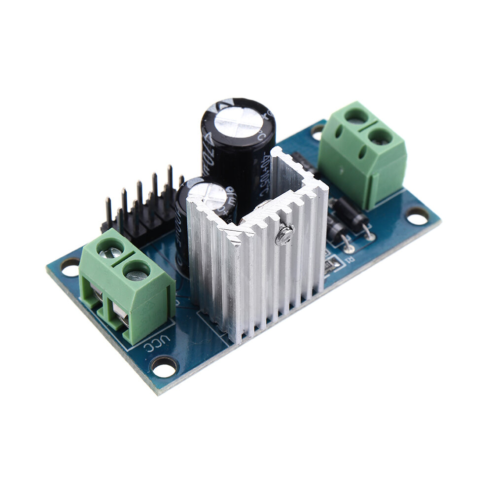 Модуль питания LM7812 12V, 1.2A, с радиатором, для понижения напряжения