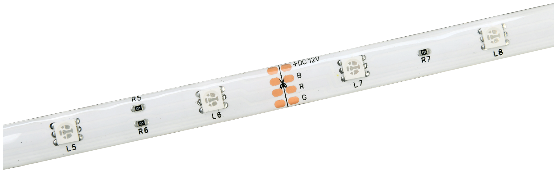 Лента LED 3м LSR 5050RGB30 7 2 IP65 12В  IEK LSR2 3 030 65 3 03  1 шт  