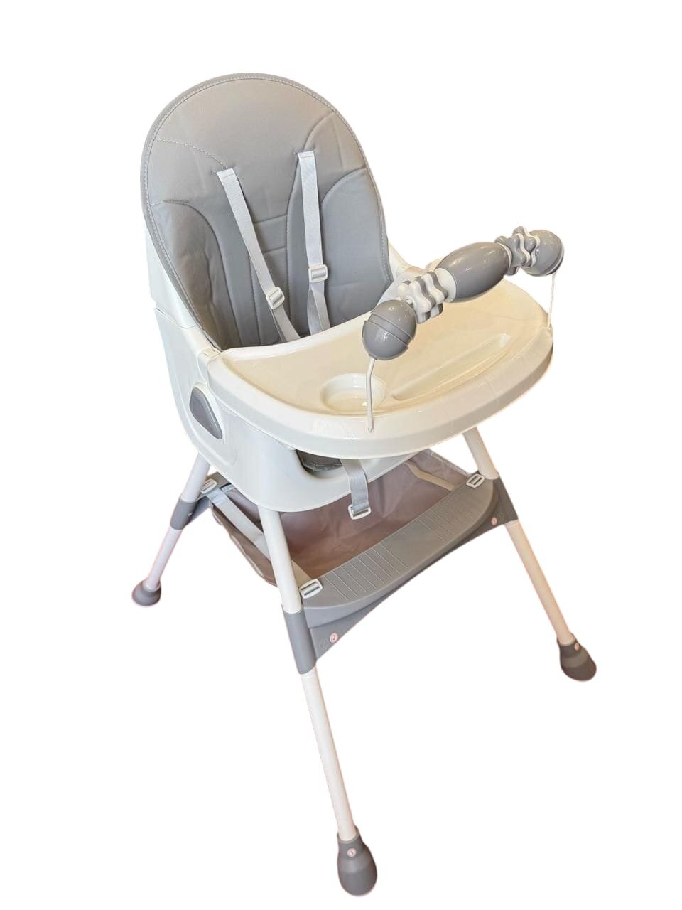 Стул для кормления Indigo Corn тёмно-серый