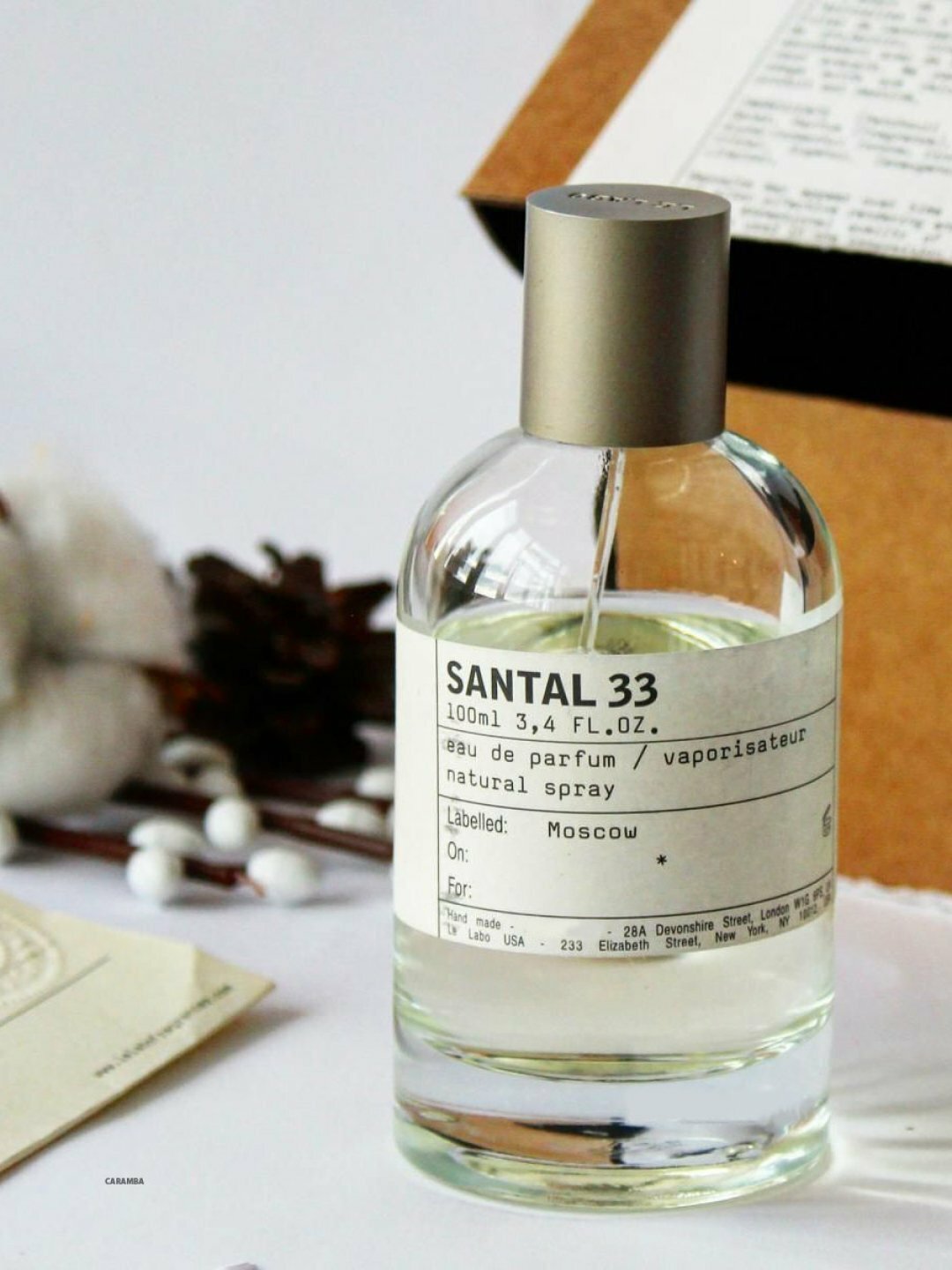 Парфюмерная вода Le Labo "Santal 33", для мужчин и женщин, унисекс, 100мл