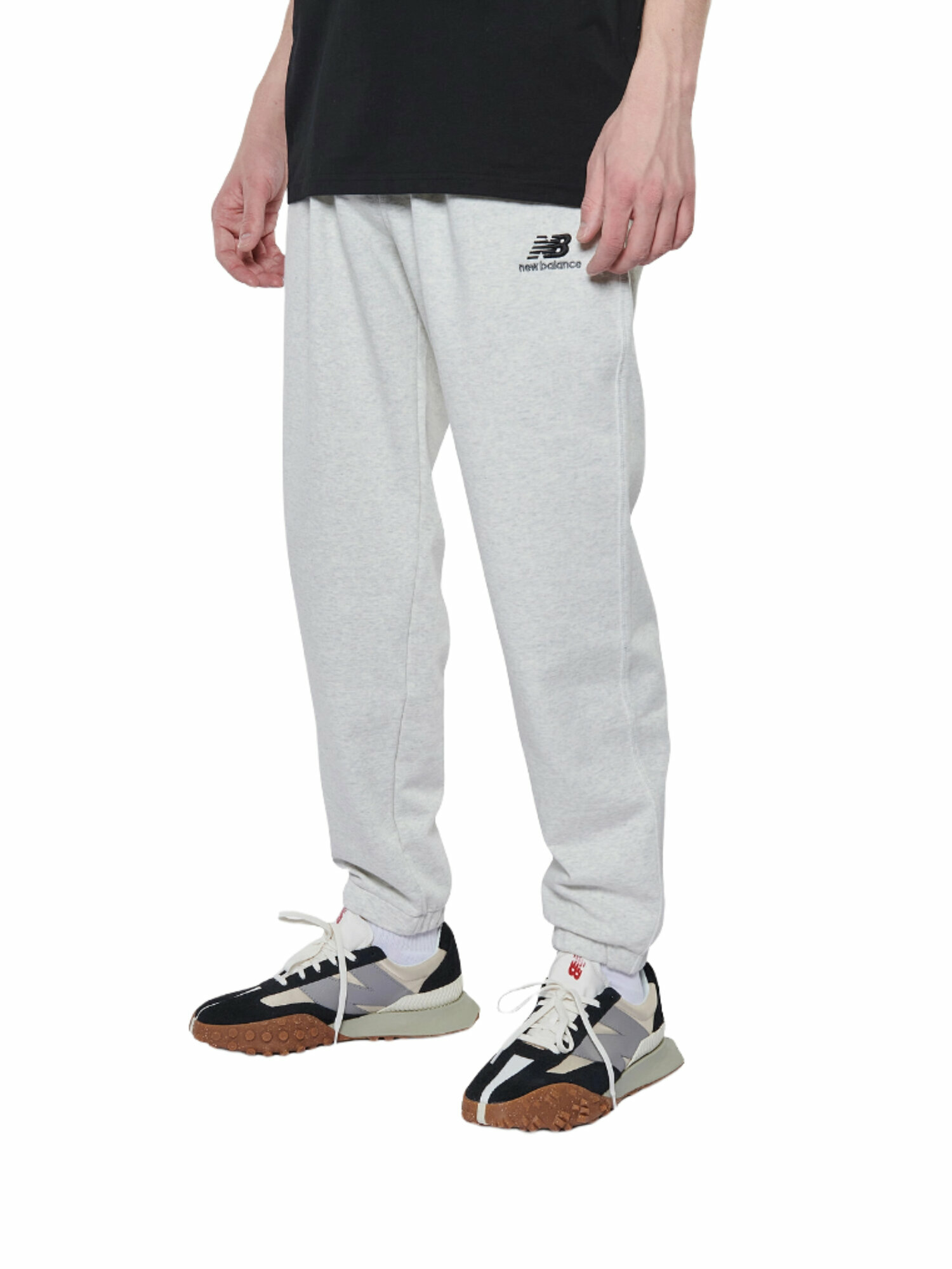 Брюки спортивные New Balance, размер L, серый