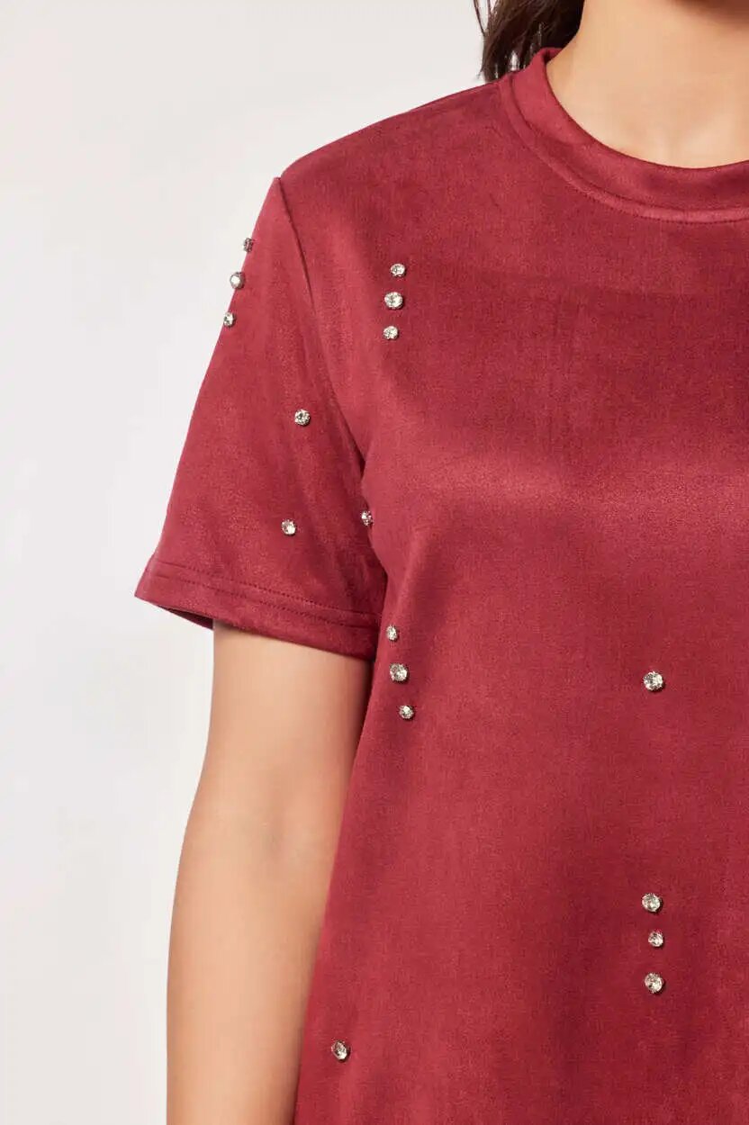 Платье Selfie, размер L, красный — фото 1