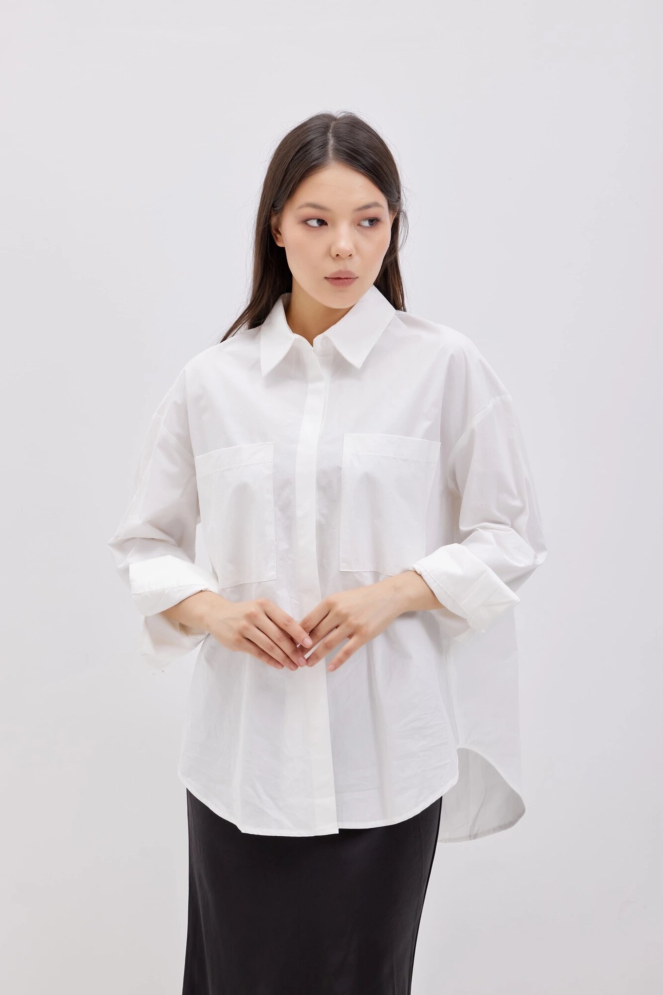 Рубашка Selfie, размер XS, белый — фото 1