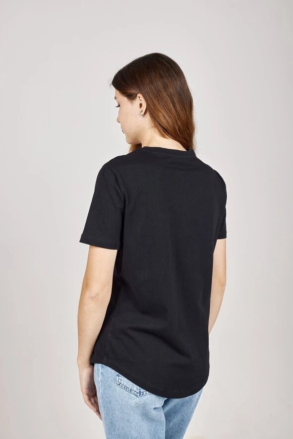 Футболка Selfie, размер XS, черный — фото 1