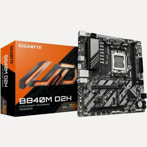 Изображение товара Материнская плата Gigabyte B840M D2H (AM5, mATX)