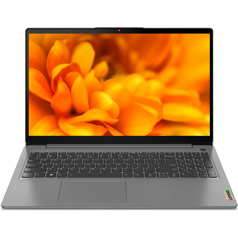 Ноутбук Lenovo IdeaPad 3 15ITL6 (82H800GPRK) / i7-1165G7 / 8GB / SSD 256GB / 15.6", серый
