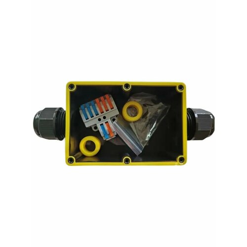 Уличная клемма IP68 водонепроницаемая DEFA F3-2T D26, 450В, 41А, 0.08-4.0mm2, гермоввод 9-12/10-14