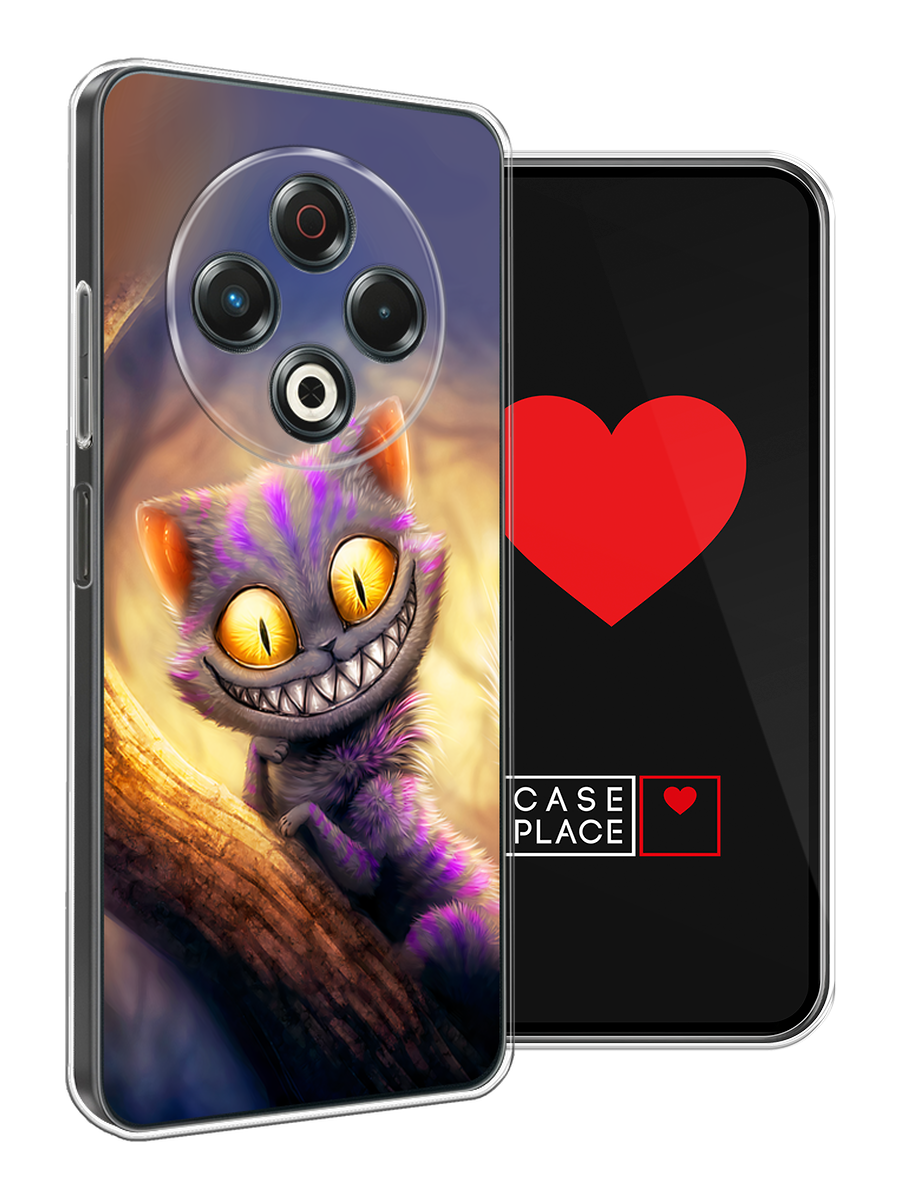 Чехол на Tecno Spark 30 / Текно Спарк 30 с принтом Cheshire Cat — фото 1