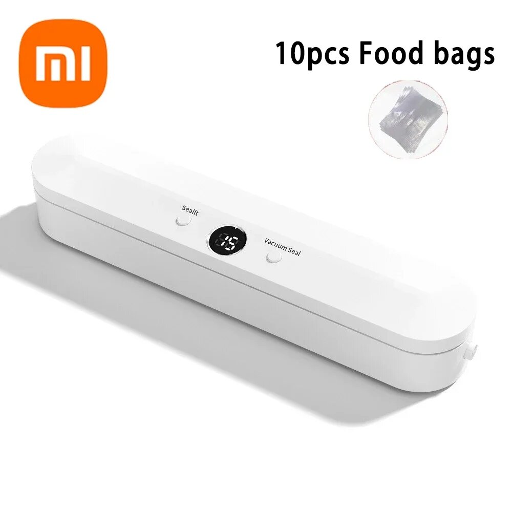 Xiaomi Автоматический вакуумный упаковщик, WH with 10 bag, EU