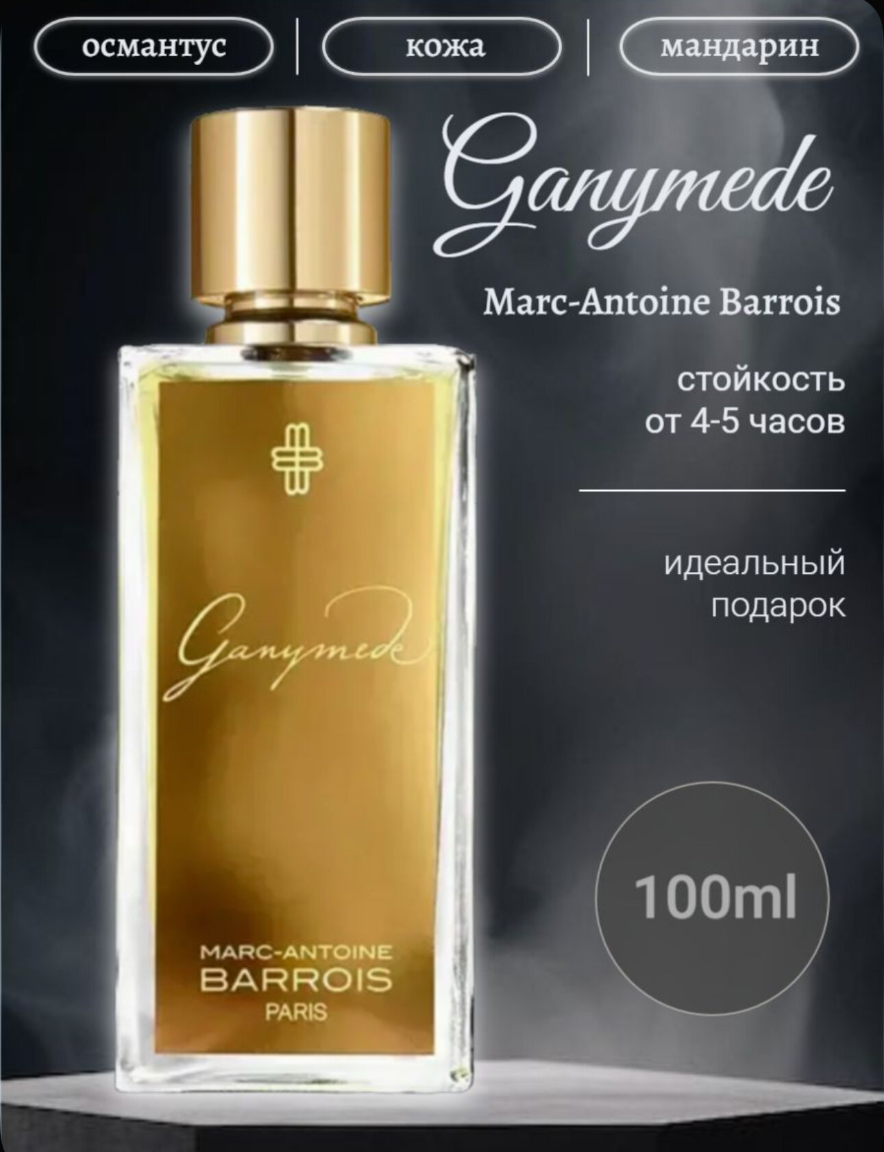 Парфюм Ganymede 100мл / Духи Ганимед / Парфюмерная вода Ganymede