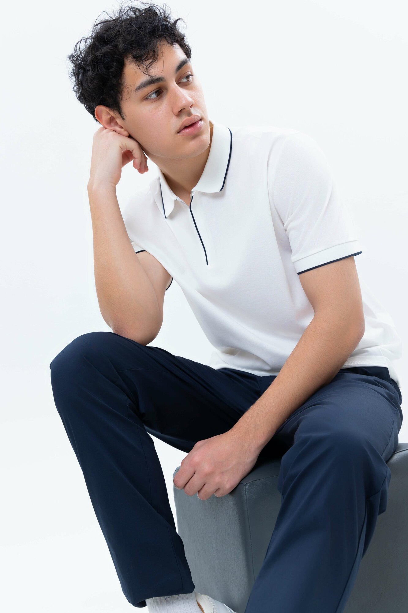 Брюки чинос TERRA PRO, размер 32, navy — фото 1