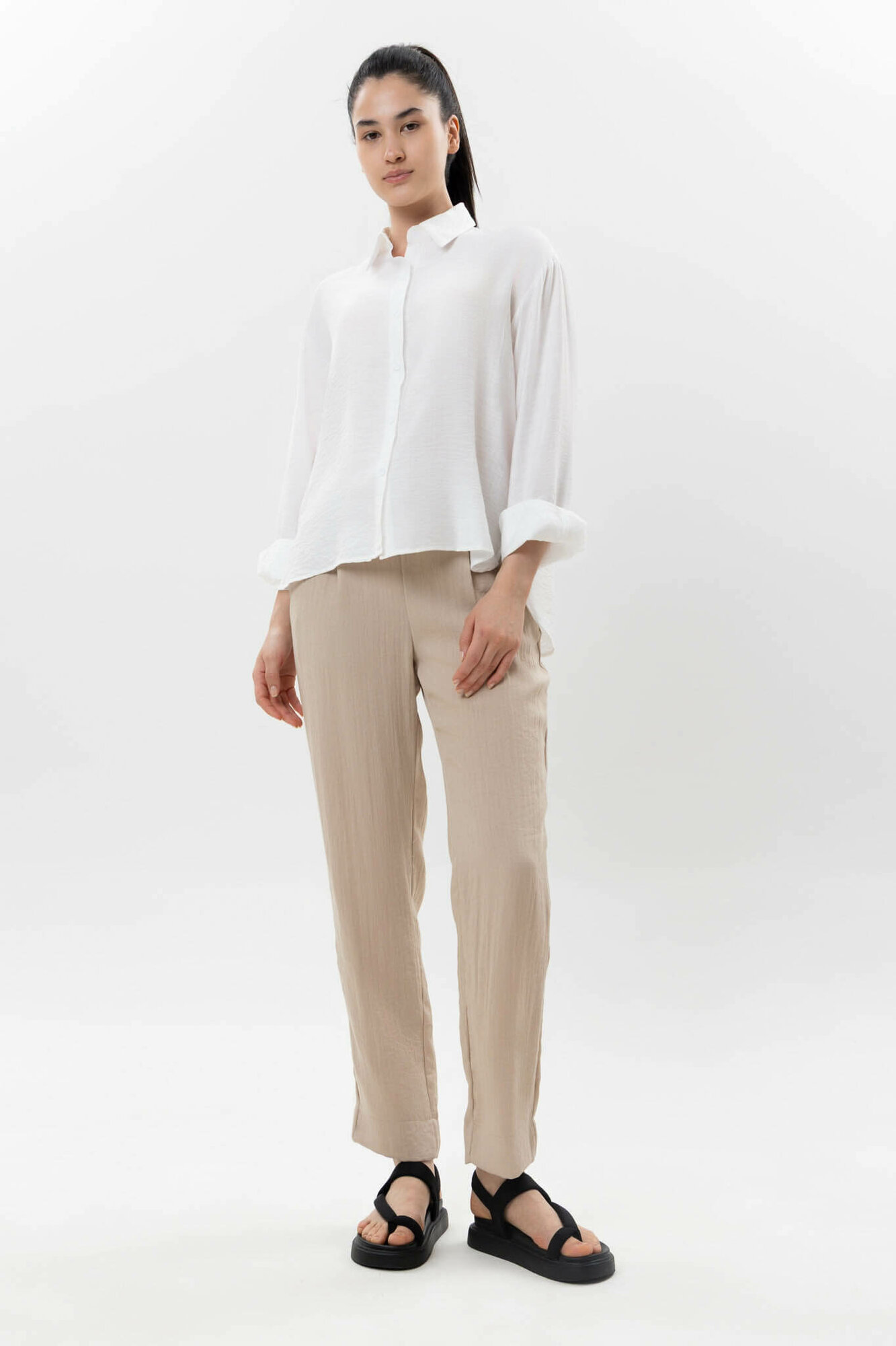 Брюки классические TERRA PRO, размер M, beige
