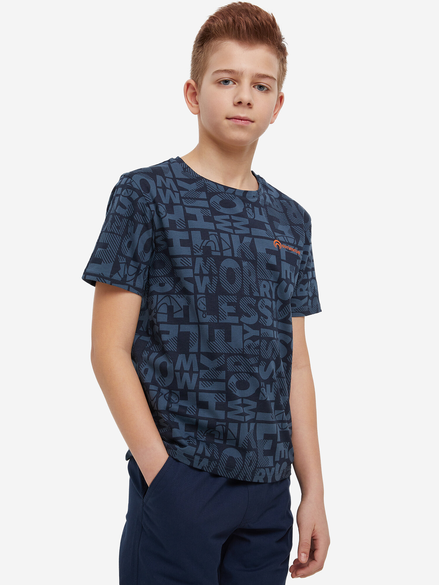 Футболка OUTVENTURE Travel Boys Short sleeve T-shirt