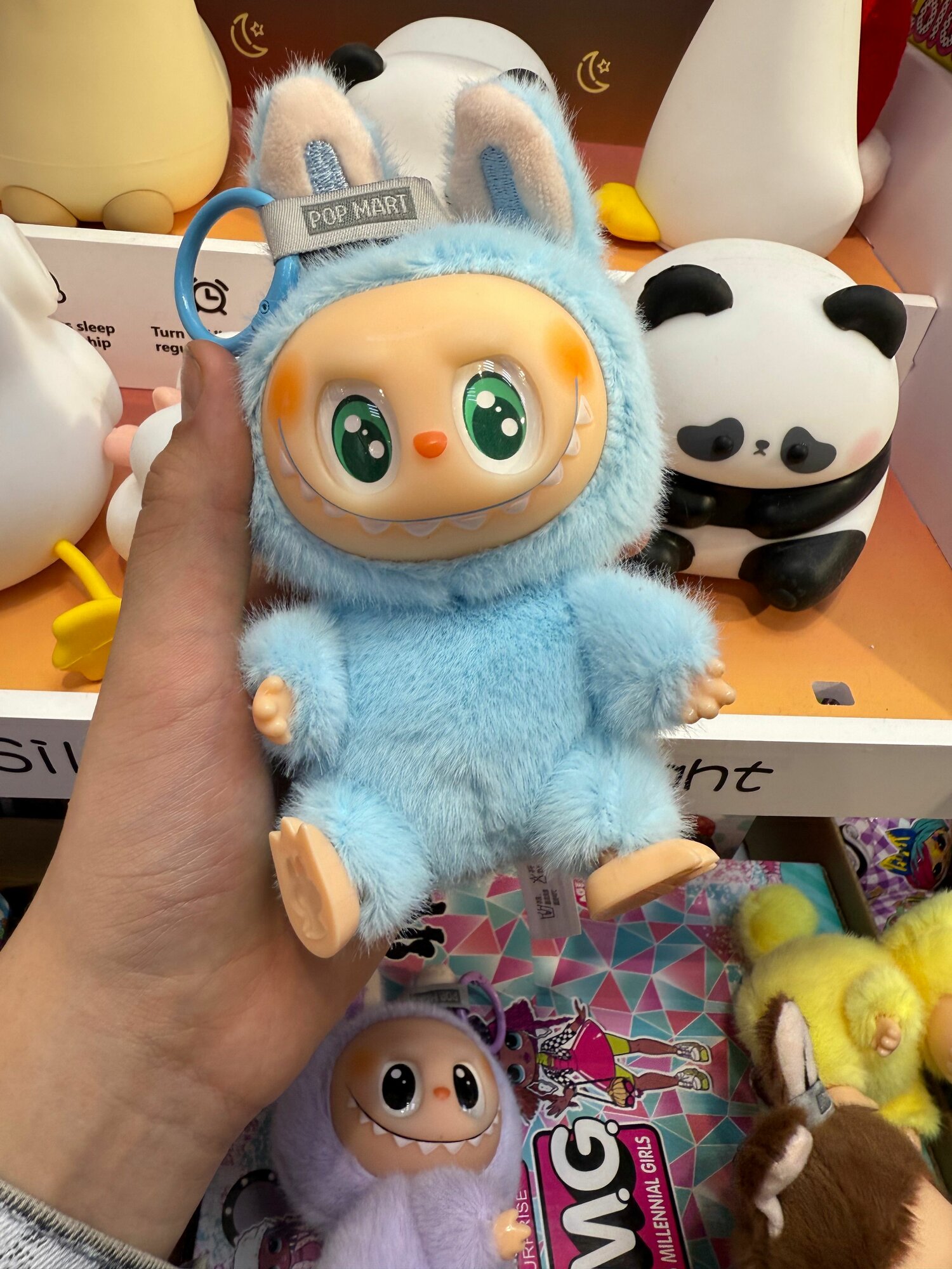 Игрушка мягкая лабубу брелок