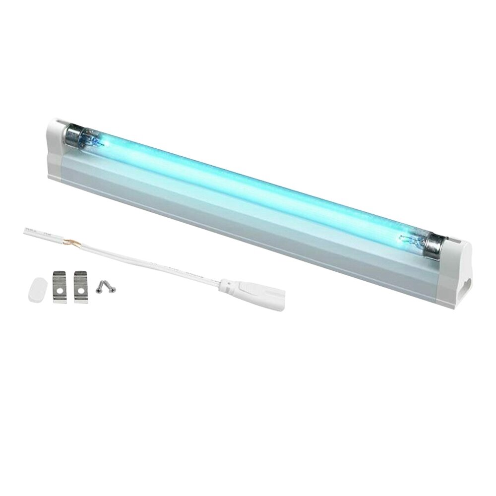 T5 6W LED УФ-лампа кварцевая UVC бактерицидная лампа дезинфекция 220 В