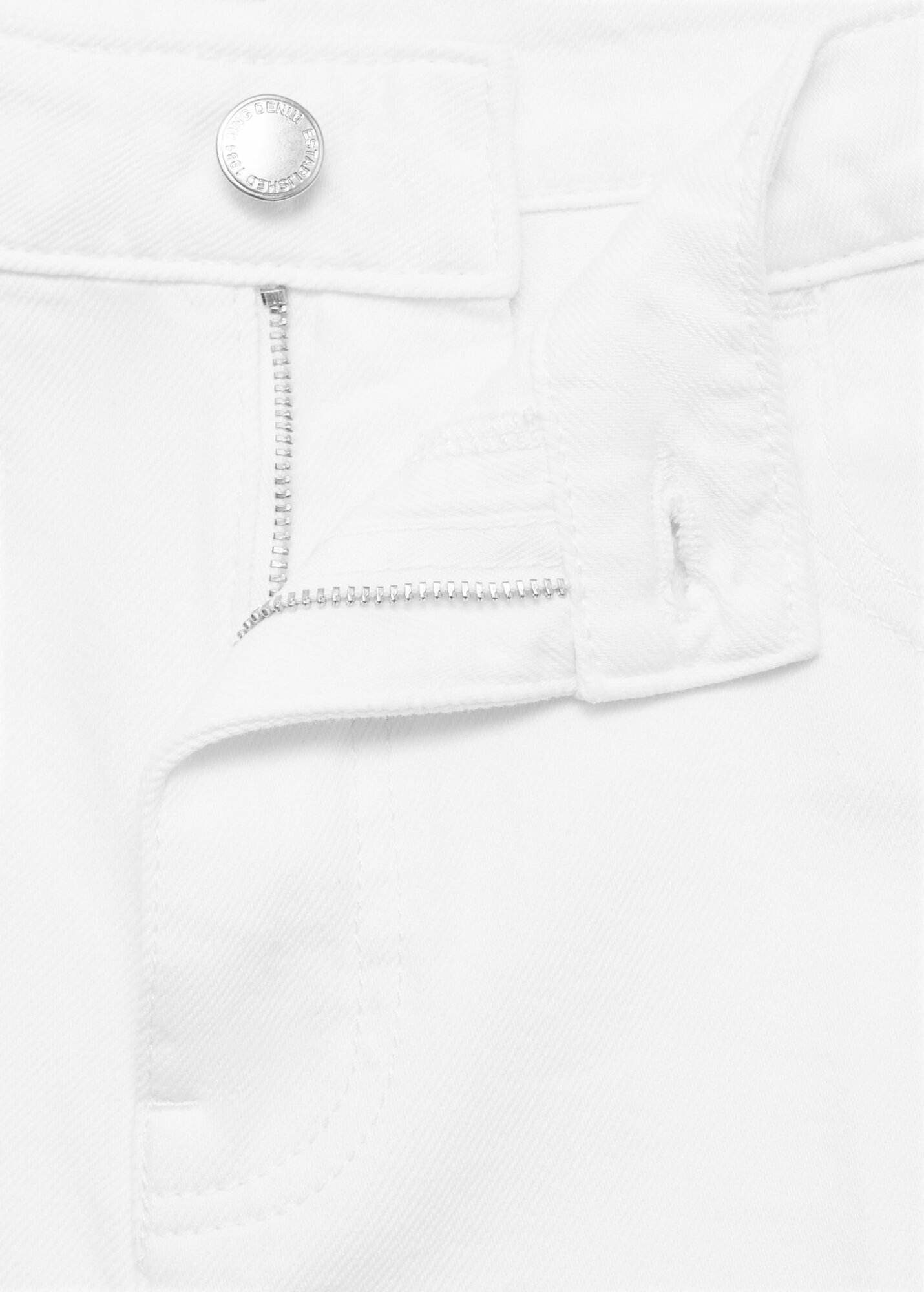 Бермуды MANGO, размер 42 EU, белый, — фото 1