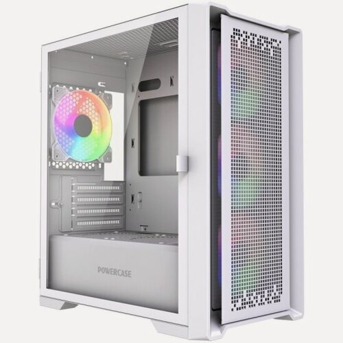 Изображение товара Корпус Powercase ByteFlow Micro White LE, белый (CAMBFW-A4-LE)
