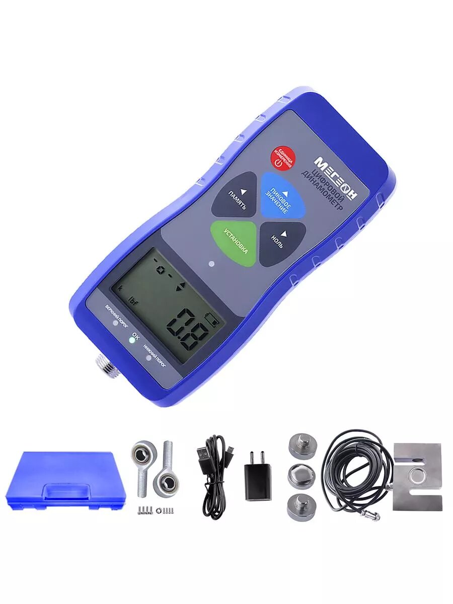 Цифровой динамометр мегеон 53005К — фото 1