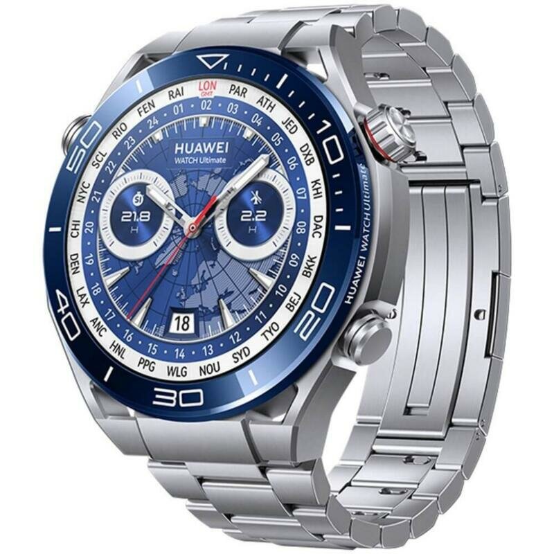 Умные часы Huawei Watch Ultimate 49mm, CLB-B19, Blue (Синий)