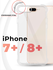 Чехол для iPhone 7 Plus / iPhone 8 Plus противоударный, прозрачны...