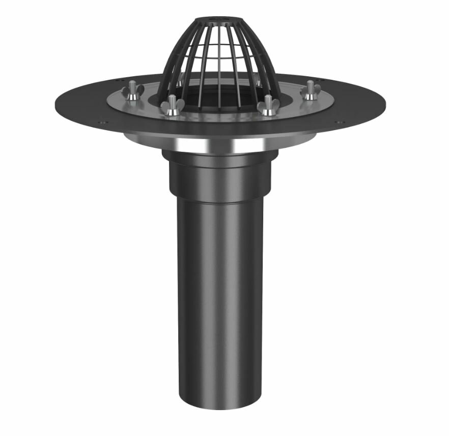 Воронка кровельная без обогрева TERMOCLIP ВФ Ø110х450 мм  код 125328 