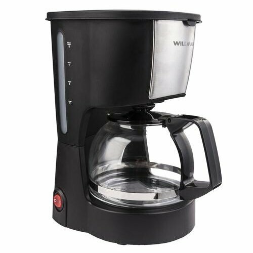 Кофеварка капельная WILLMARK WCM-870D черный