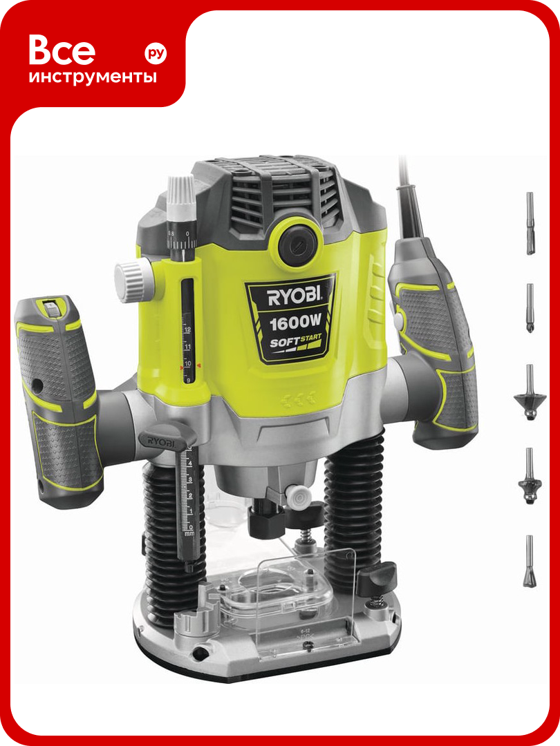Фрезер Ryobi RRT1600-K 5133004796