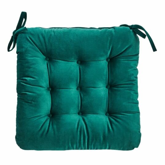 Подушка на сиденье Linen Way Exotic 1 40x36 см цвет зеленый