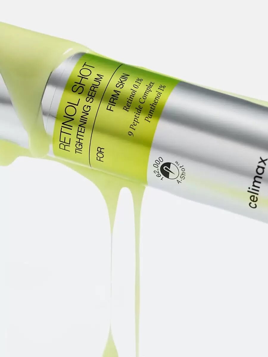 Подтягивающая сыворотка с ретинолом и микроиглами Celimax The Vita-A Retinol Shot Tightening Serum — фото 1
