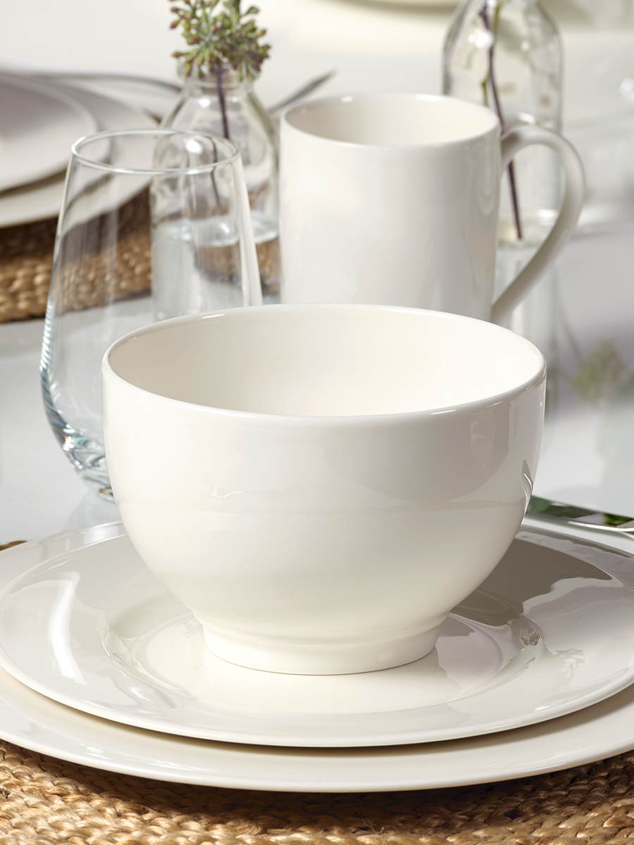 Посуда Для Сервировки Xiaomi Салатник индивидуальный 14 см, 750 мл, Basic White VIVO, Villeroy & Boch Group, Премиум-Фарфор