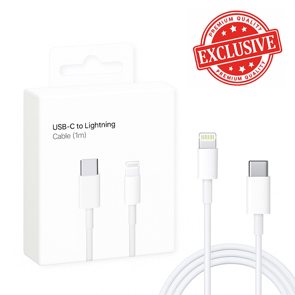 Кабель для iPhone Type-C to Lightning 20W 1 метр, быстрая зарядка