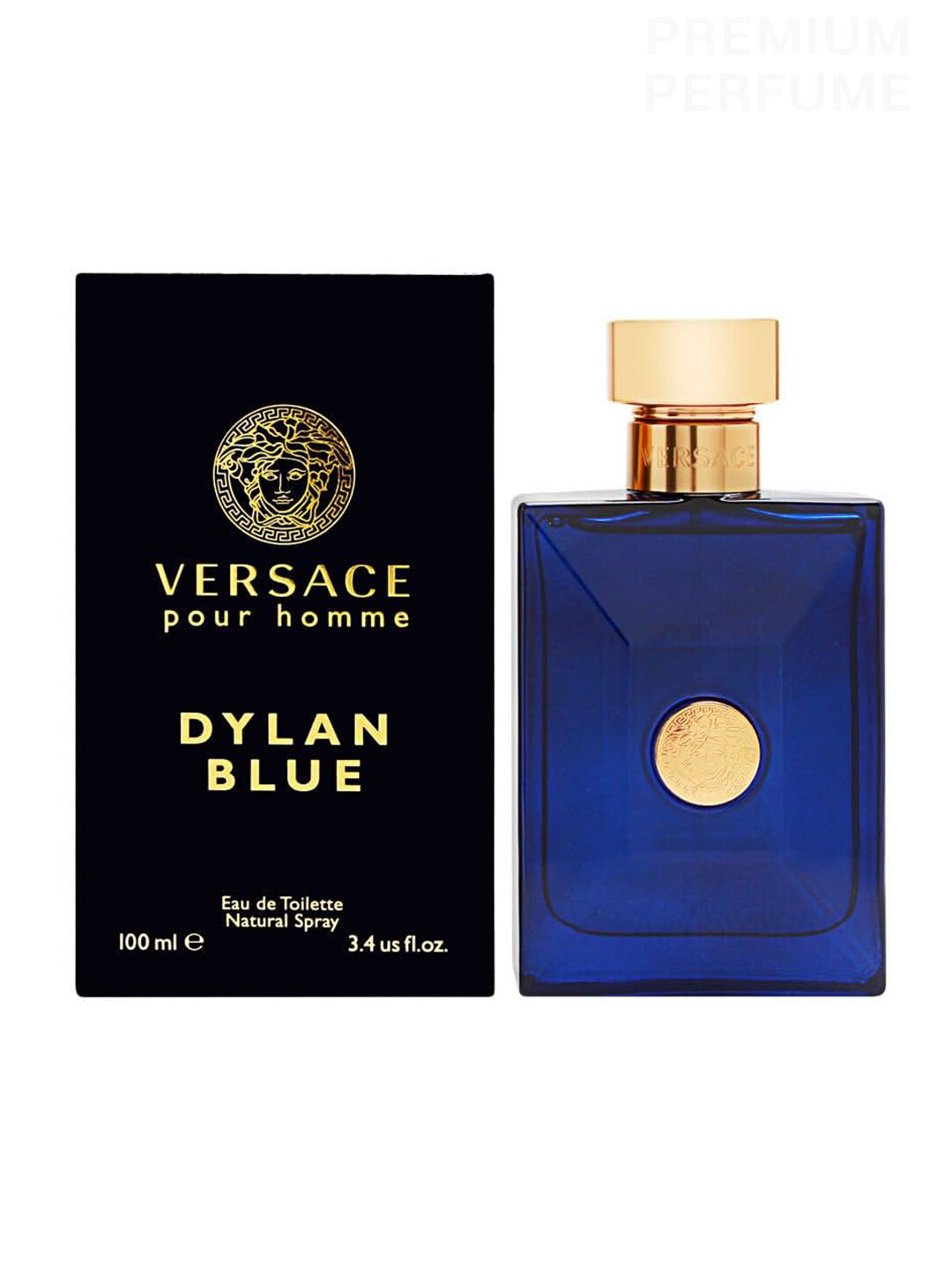 Современный мужской аромат Versace Pour Homme Dylan Blue с морскими и древесными оттенками