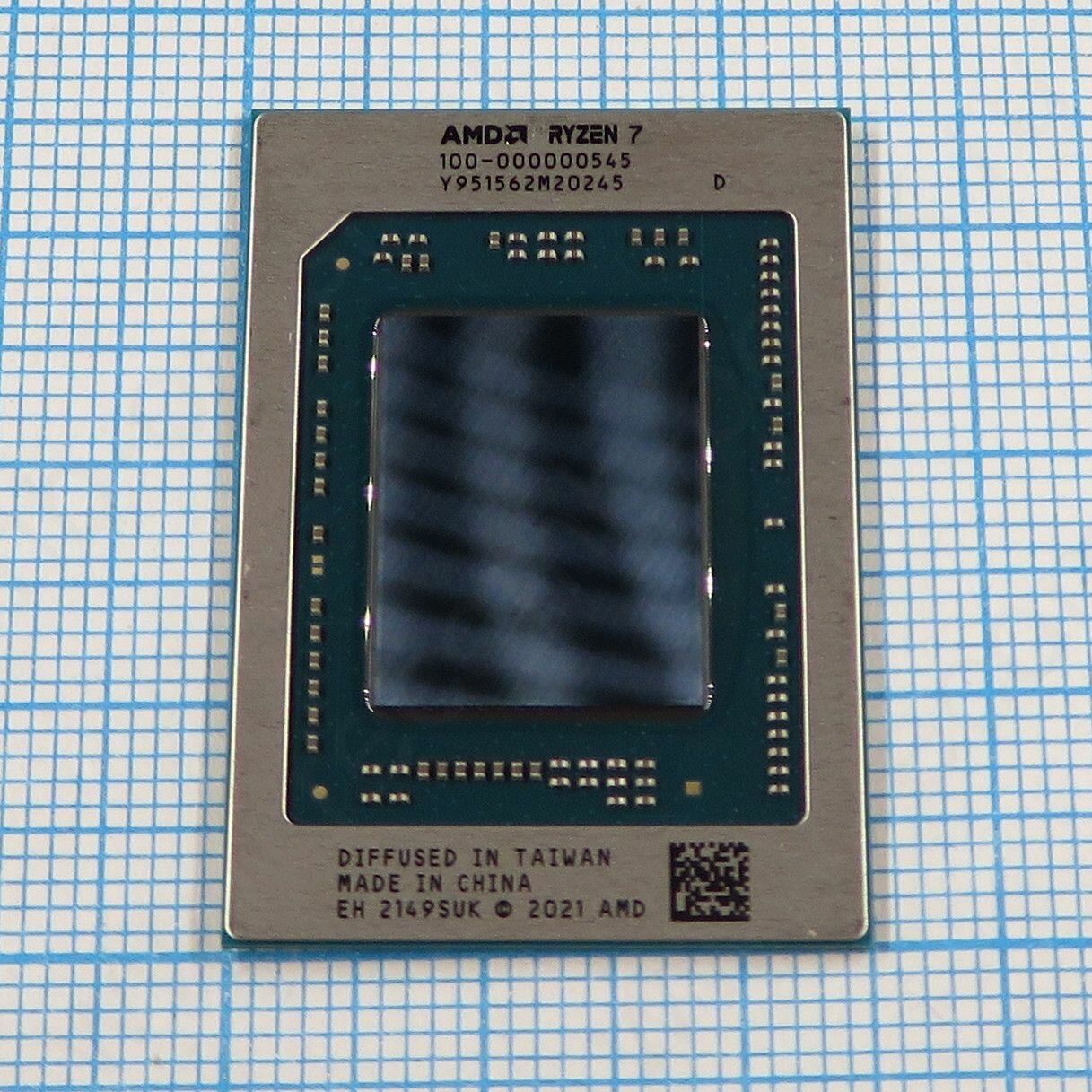 100-000000545 Ryzen 7 Mobile 6800H BGA (FP7) - процессор для ноутбука