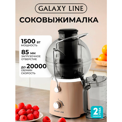 Соковыжималка электрическая GALAXY LINE GL0811/розовый