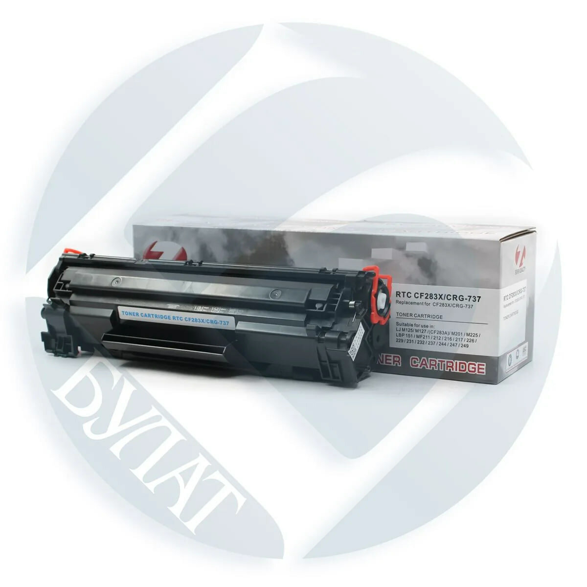Универсальный картридж 7Q HP CF283X/Canon 737/Canon 137/Canon 337 - аналоги для использования HP/canon