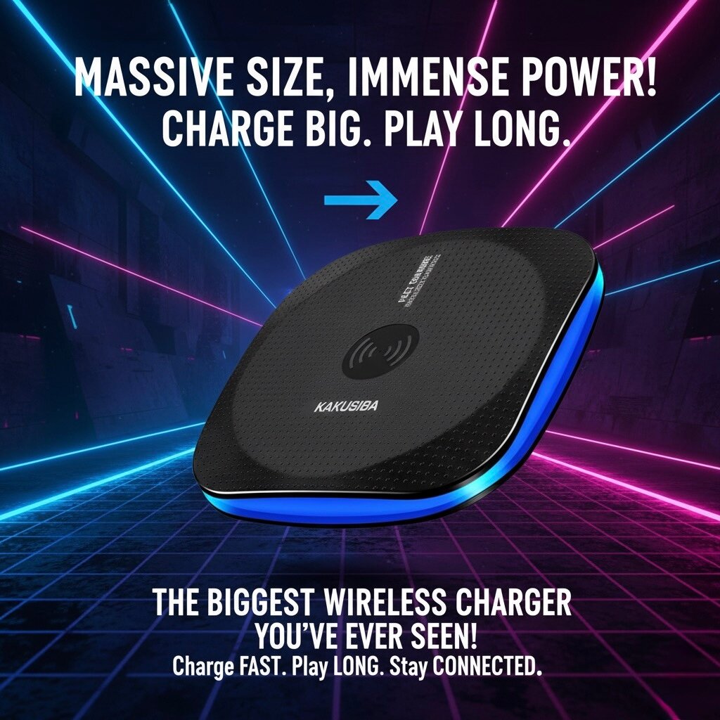 Беспроводное зарядное устройство kakusiga KSC-1367, 15/20Вт, с сертификатом MFi