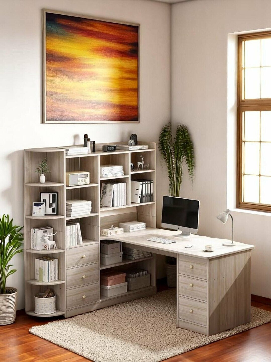 Многоярусные книжные шкафы для дома, спальни, книжная полка, мебель для гостиной