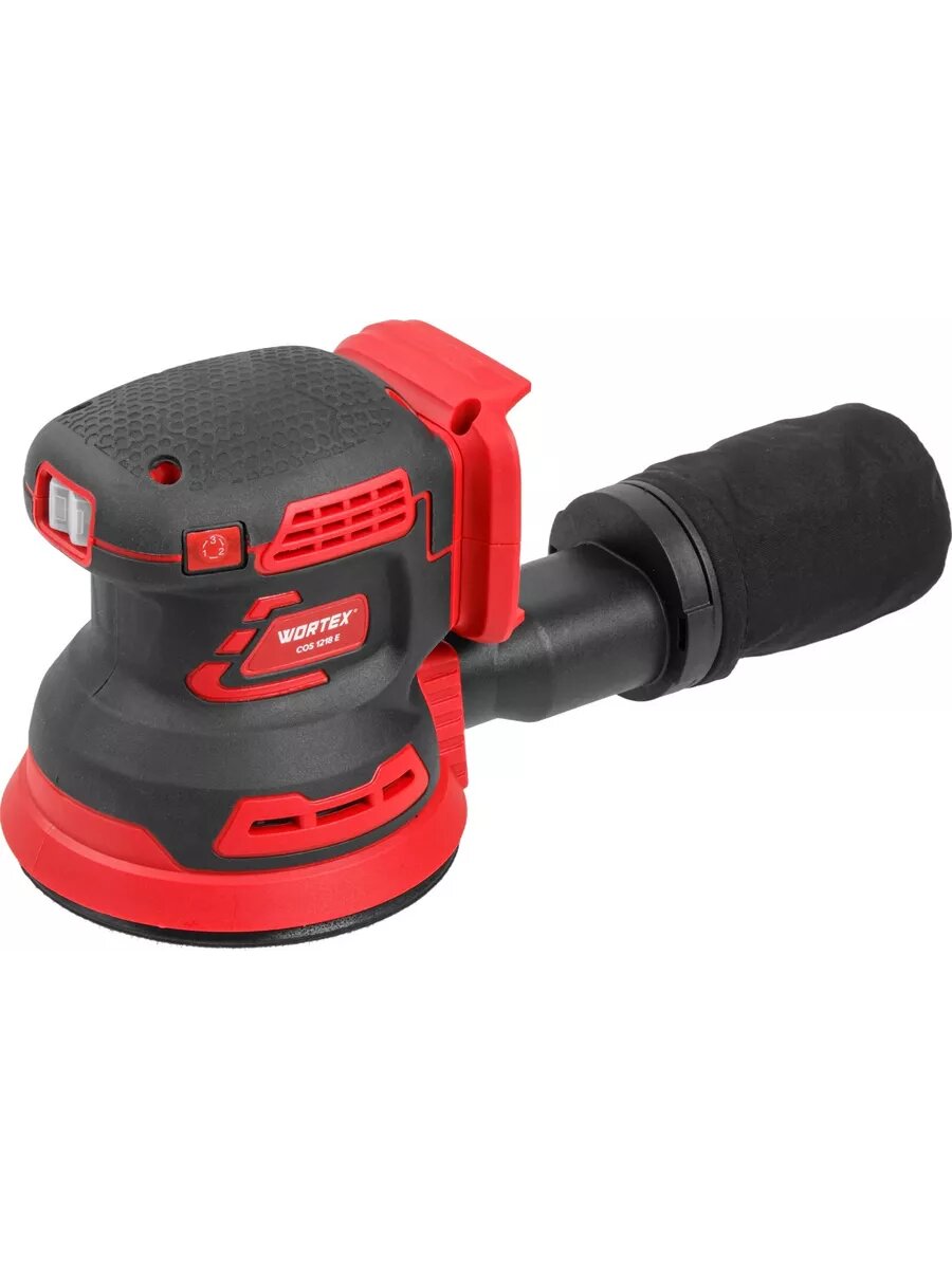 Шлифмашина эксцентриковая (орбитальная) аккумуляторная WORTEX COS 1218 E ALL1 SOLO (1334402)