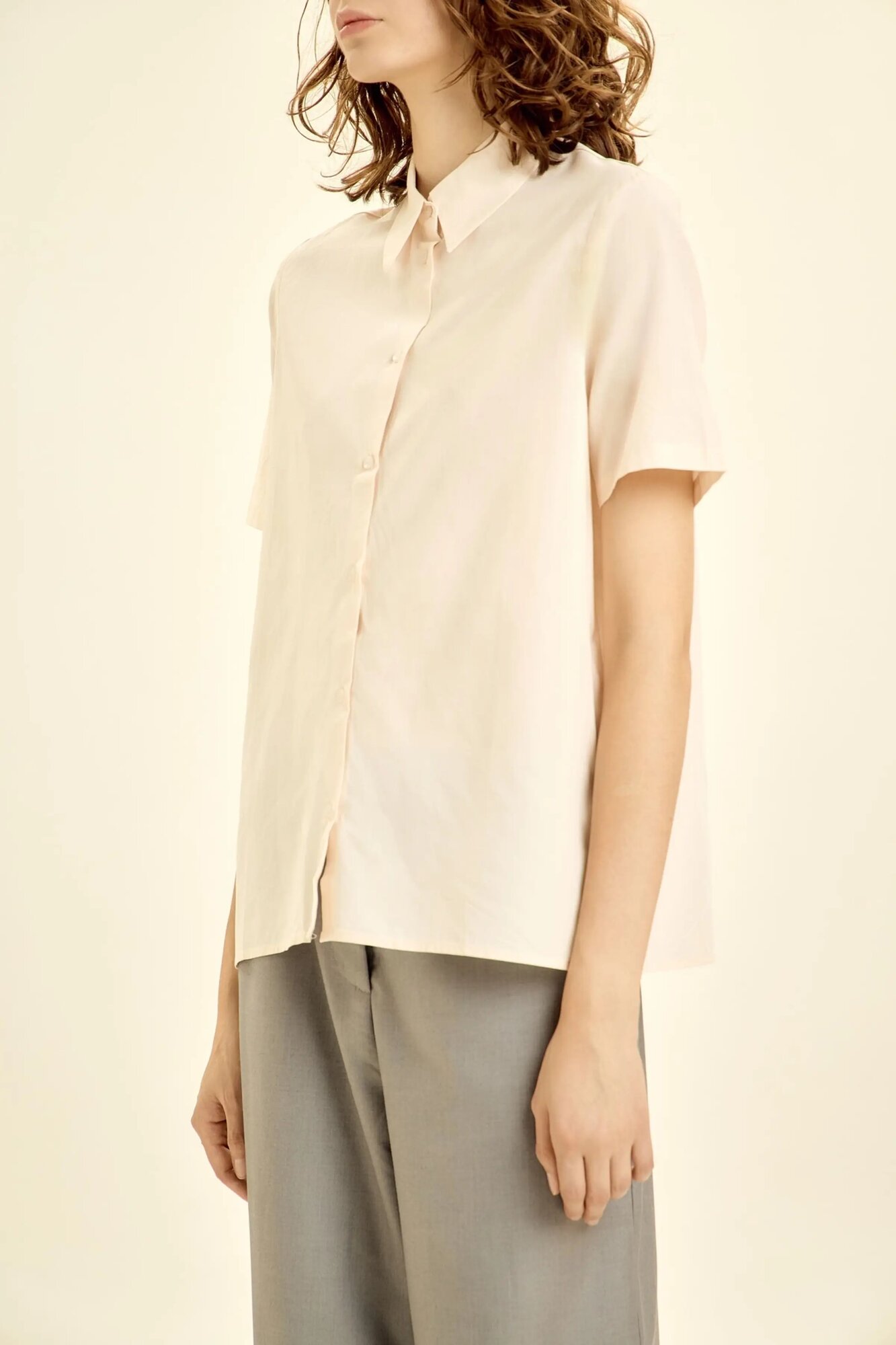 Рубашка Selfie, размер M, персиковый — фото 1