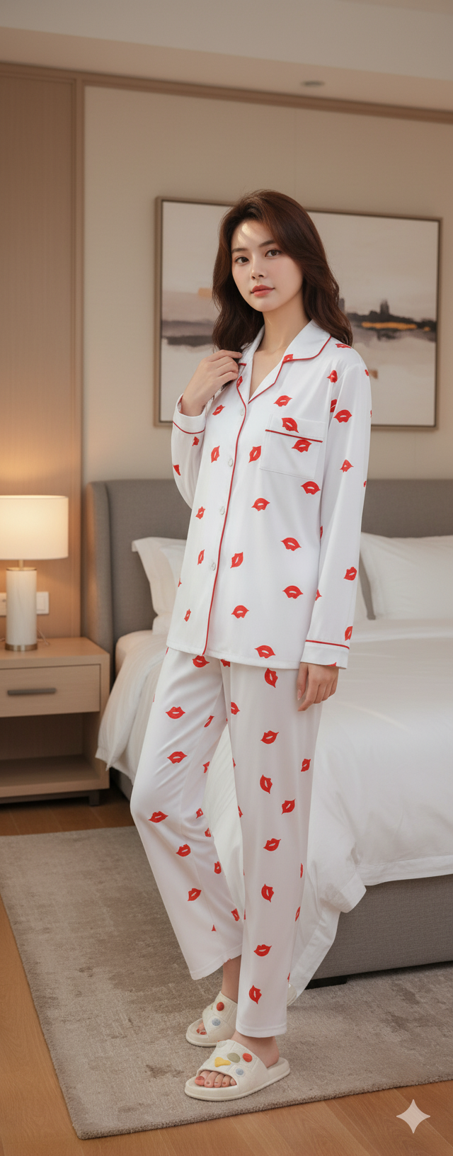 Пижама для кормящих мам Pijama-Jenskiy-Viskoza