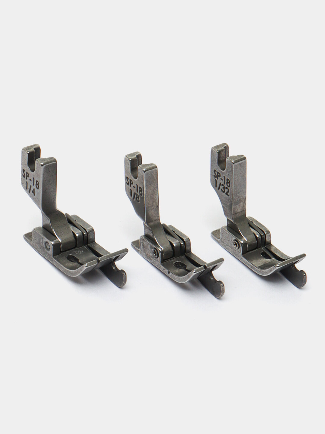Швеймастер лапка для отстрочки 3 шт SP-18, 1/8, 1/4, 1/32 для промышленных машин