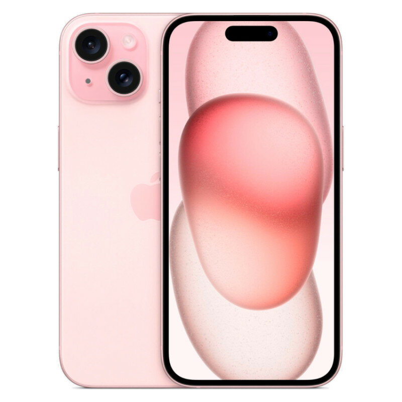 Смартфон Apple iPhone 15 128 ГБ, Dual: nano SIM + eSIM, розовый