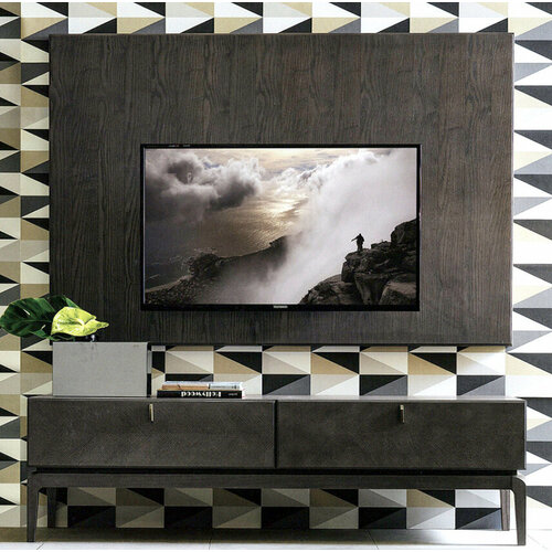 Гостиная ФМ мебель Габриэлла современный стиль в комплекте тумба и панель 18048190 27628₽