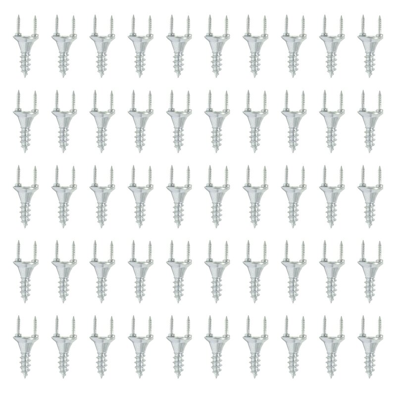 Набор из 50 шт. невидимых двусторонних гвоздей для плинтуса - 15 см х 08 см