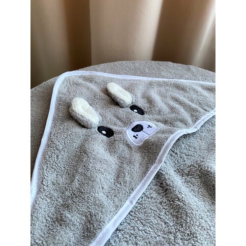 Полотенце с капюшоном уголком для новорожденных 599₽