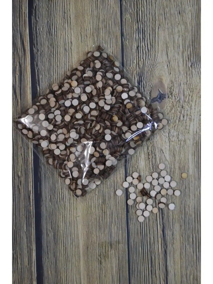 Деревянные заготовки для рукоделия аппликации поделок Круг