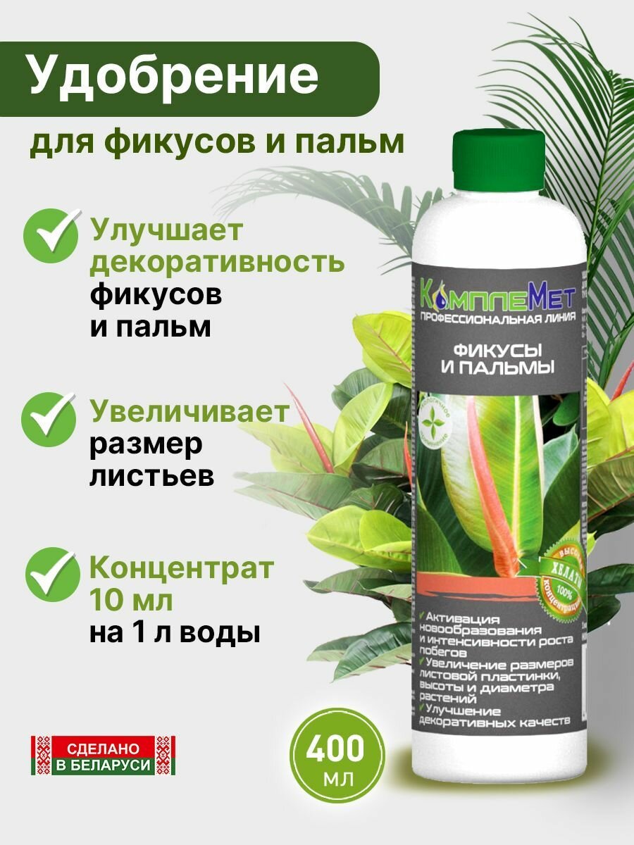 Удобрение для фикуса и пальм