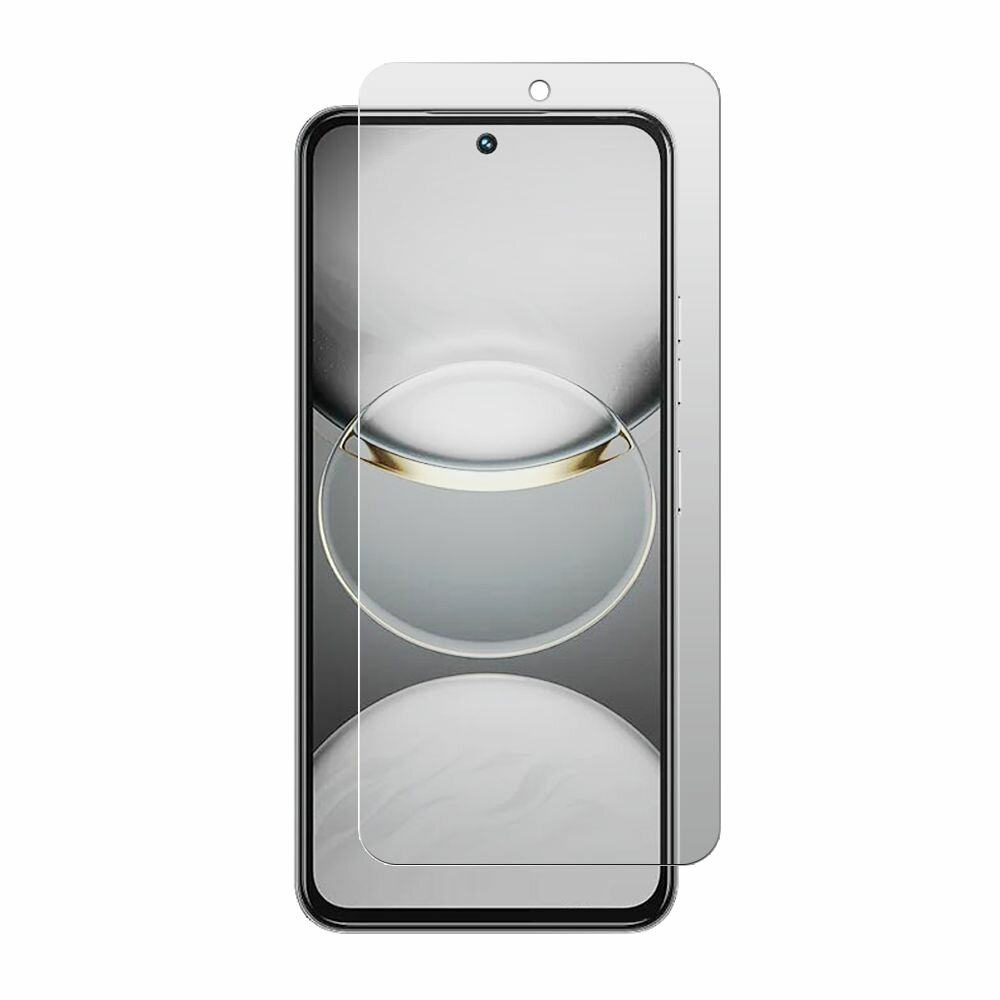 Стекло защитное гибридное матовое Krutoff для TECNO Spark 30 Pro