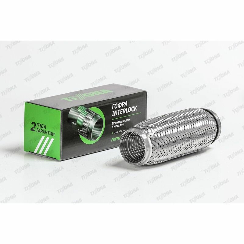 Гофра глушителя 50/200 (interlock), TIXONA P50200
